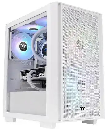 Корпус Thermaltake Versa H16 TG ARGB mATX без БП Snow (CA-1Y8-00S6WN-01), фото 1