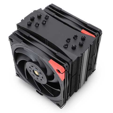 Кулер Thermalright Ultra-120 EX Rev.4 Black, высота 157 мм, 2150 об/мин, 28 дБА, 2 вентилятора, PWM, черный, фото 1