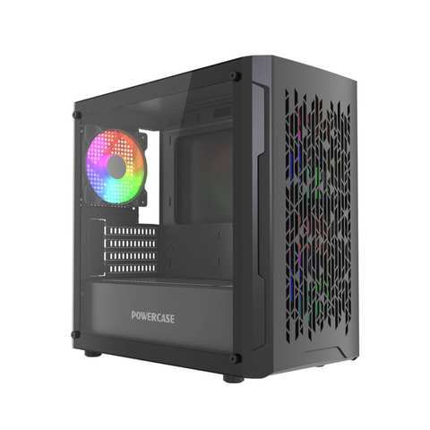 Корпус Powercase Mistral Micro D3B ARGB V2 TG CMMDB-A3-V2, фото 1