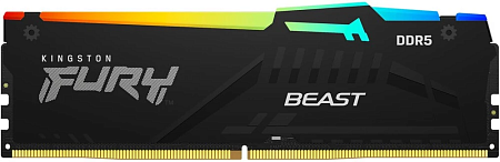 DDR5 8Gb PC-48000 6000MHz Kingston FURY Beast RGB (KF560C36BBEA-8) (НЕ участвует в акции) (OEM), фото 1