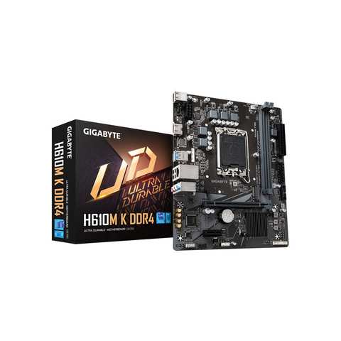 Материнская плата GigaByte H610M K DDR4, LGA1700, mATX, фото 1