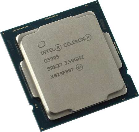 Процессор Socket-1200 Intel Celeron G5905 2C/2T 3.5GHz 4MB 58W Intel UHD 610 oem, фото 1