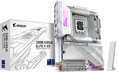 MB Gigabyte Z890 AORUS ELITE X ICE, фото 1