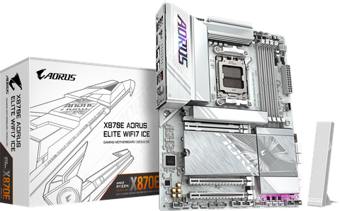 MB Gigabyte X870E AORUS ELITE WIFI7 ICE, фото 1