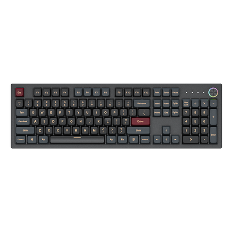 Механическая клавиатура Montech MKey Darkness — Gateron G Pro 2.0 Brown (MK105DB)