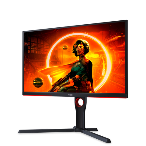 Монитор 25" AOC Agon 25G3ZM/BK 24.5", 1920x1080 VA 240Гц, HDMI+DisplayPort, регулировка высоты, портретный…