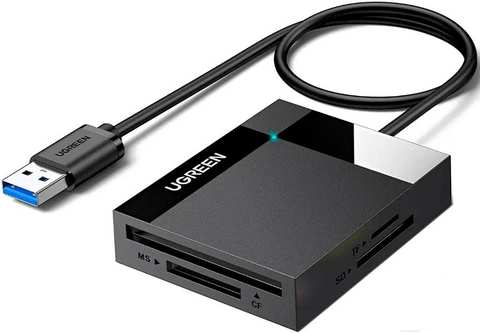 Картридер Ugreen CR125-30333 Space Gray